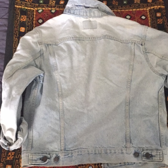 !! SOLD !!Vintage Levi's oversized jean jacket - Picture 7 of 8